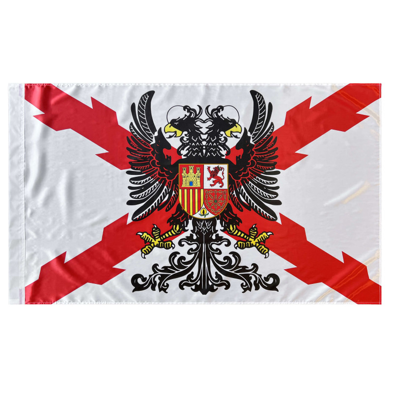 Bandera Borgoña Bicefala 150 x 90 CM Satén