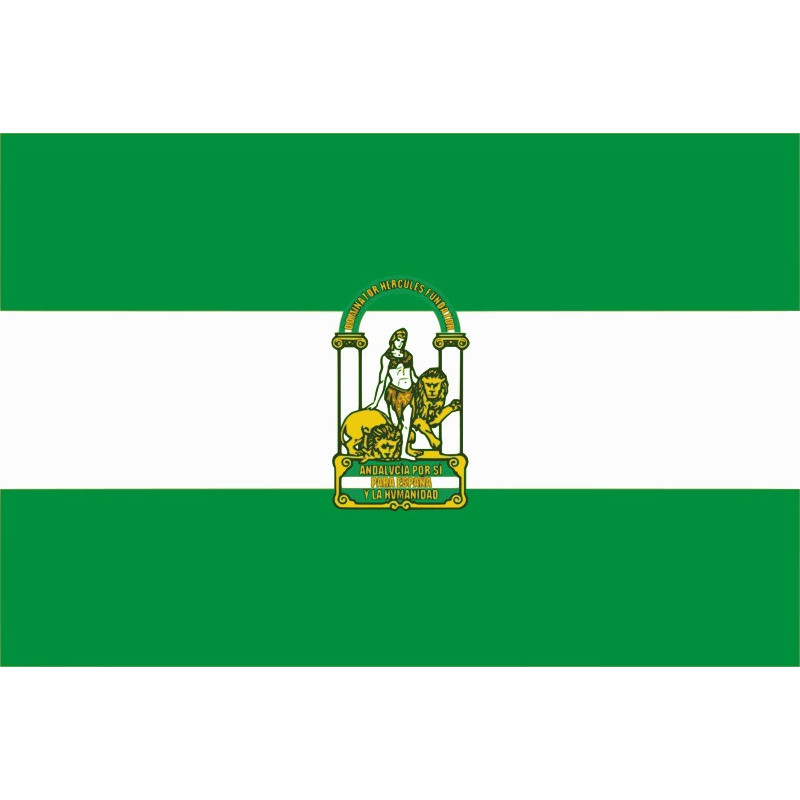 Bandera Andalucía 150 x 90 CM Poliéster