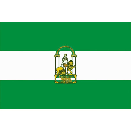 Bandera Andalucía 150 x 90 CM Poliéster